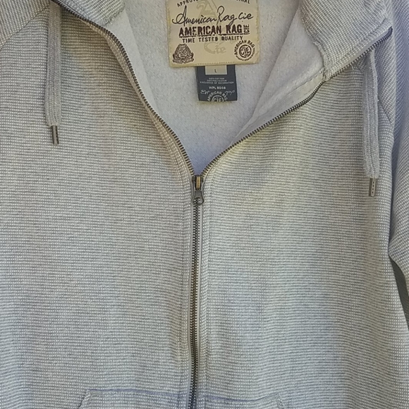 American Rag Large zip up hooded jacket - Picture 3 of 9